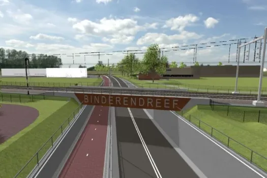 Nieuw project- OnderdOorgang Binderendreef &ndash; Gebr. De Koning aan de slag in Deurne_1