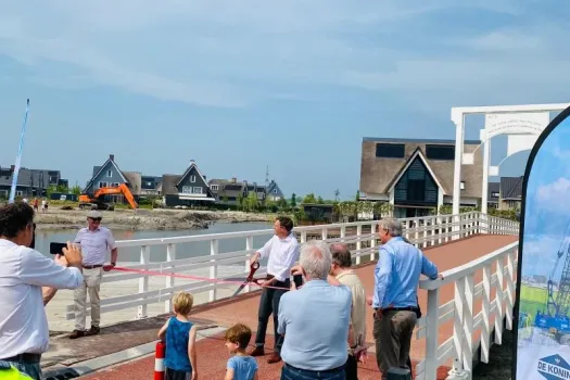 Projectupdate- nieuwe fietsbrug in Weesp feestelijk geopend