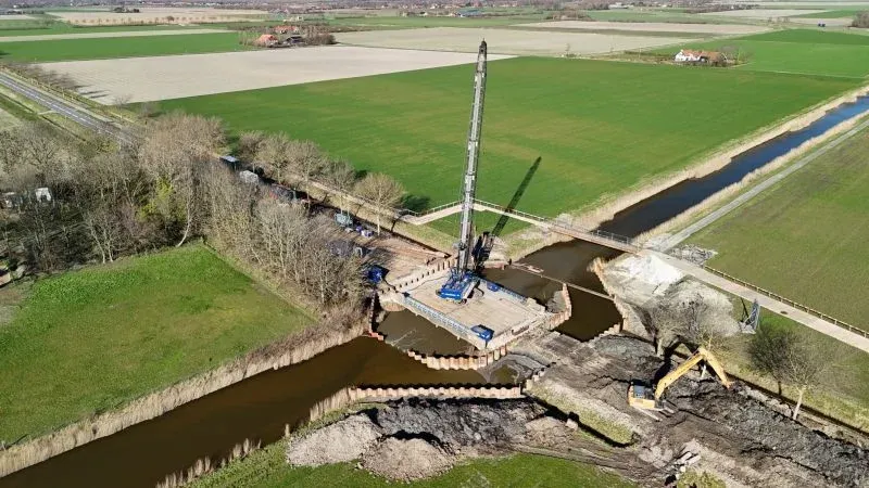 Projectupdate- vervanging betonbrug N651 Noordwelle-2