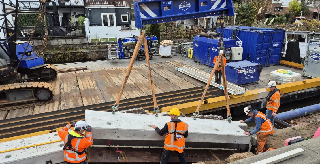 Renovatie kademuren Haven Oudenbosch | De Koning_03