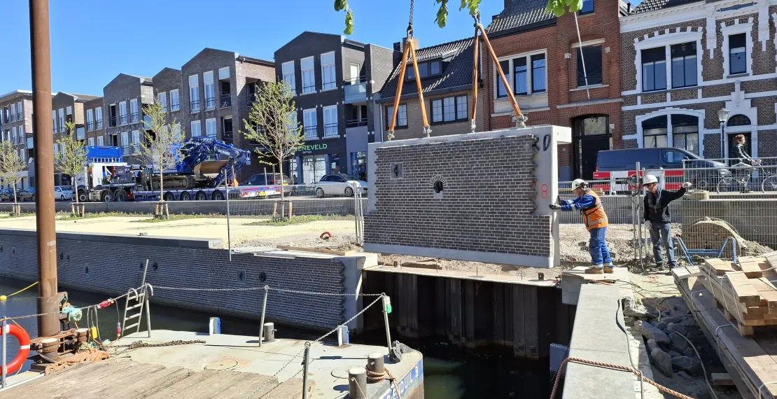 Renovatie kademuren Haven Oudenbosch | De Koning_06