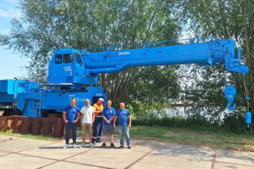 Voorbereid aan de start- training funderingsmachines voor project KIJK_1